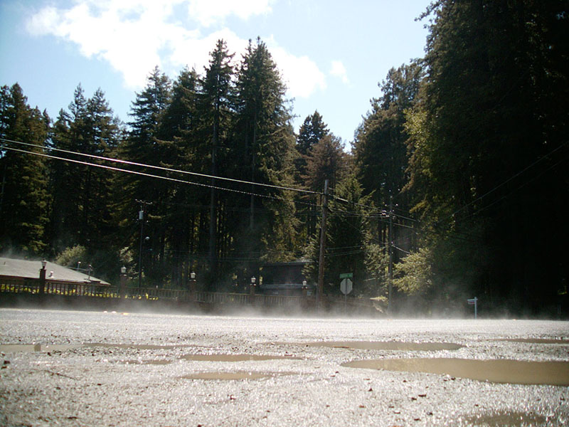 04/18/2002 - Holy Shit The Ground Is Smoking, Guerneville, CA