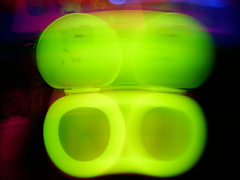 02/03/2002 - Blacklit Bathroom, San Francisco, CA