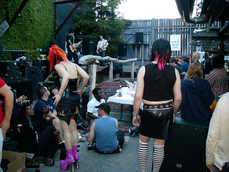 06/30/2002 - Two Skirts: One Male, the other Female, San Francisco, CA