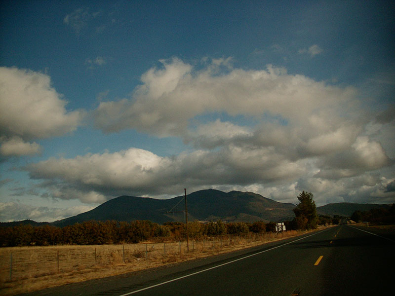:: heading east, believe it or not :: lake county :: california ::