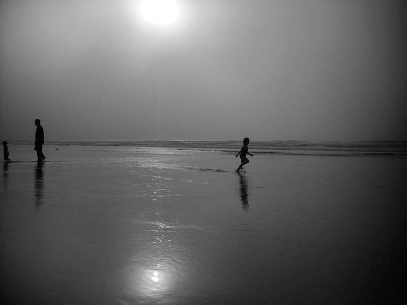 :: foggy beach #1 :: la jolla :: california ::